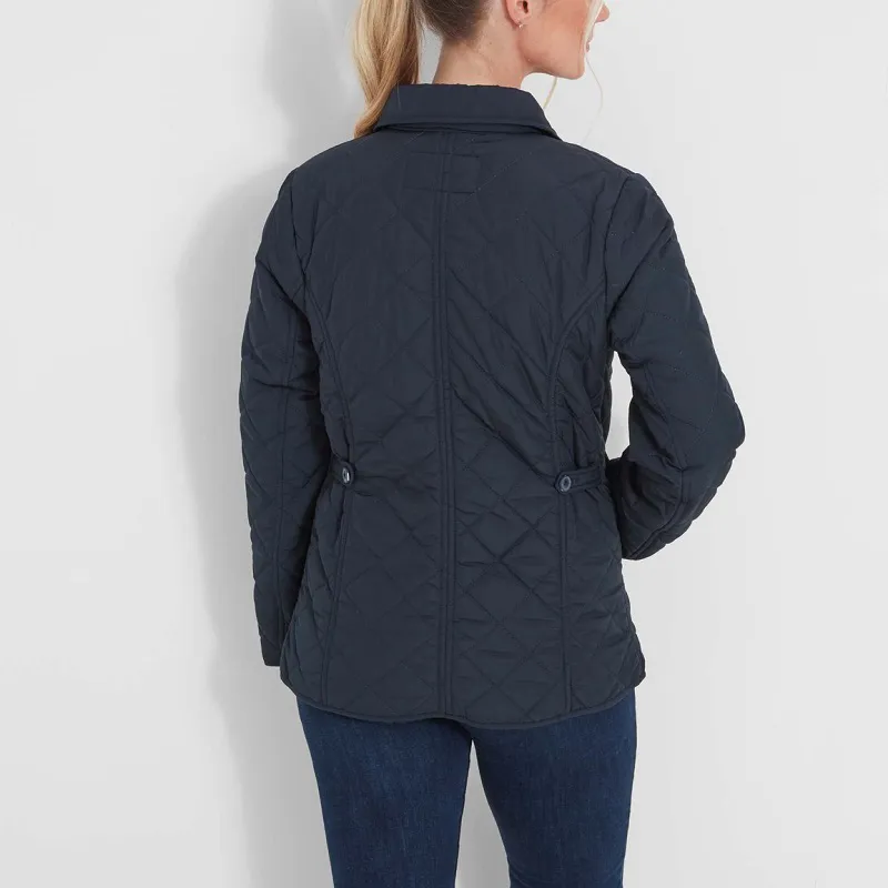 Schoffel Womens Lyddington Quilt Jacket Navy-1